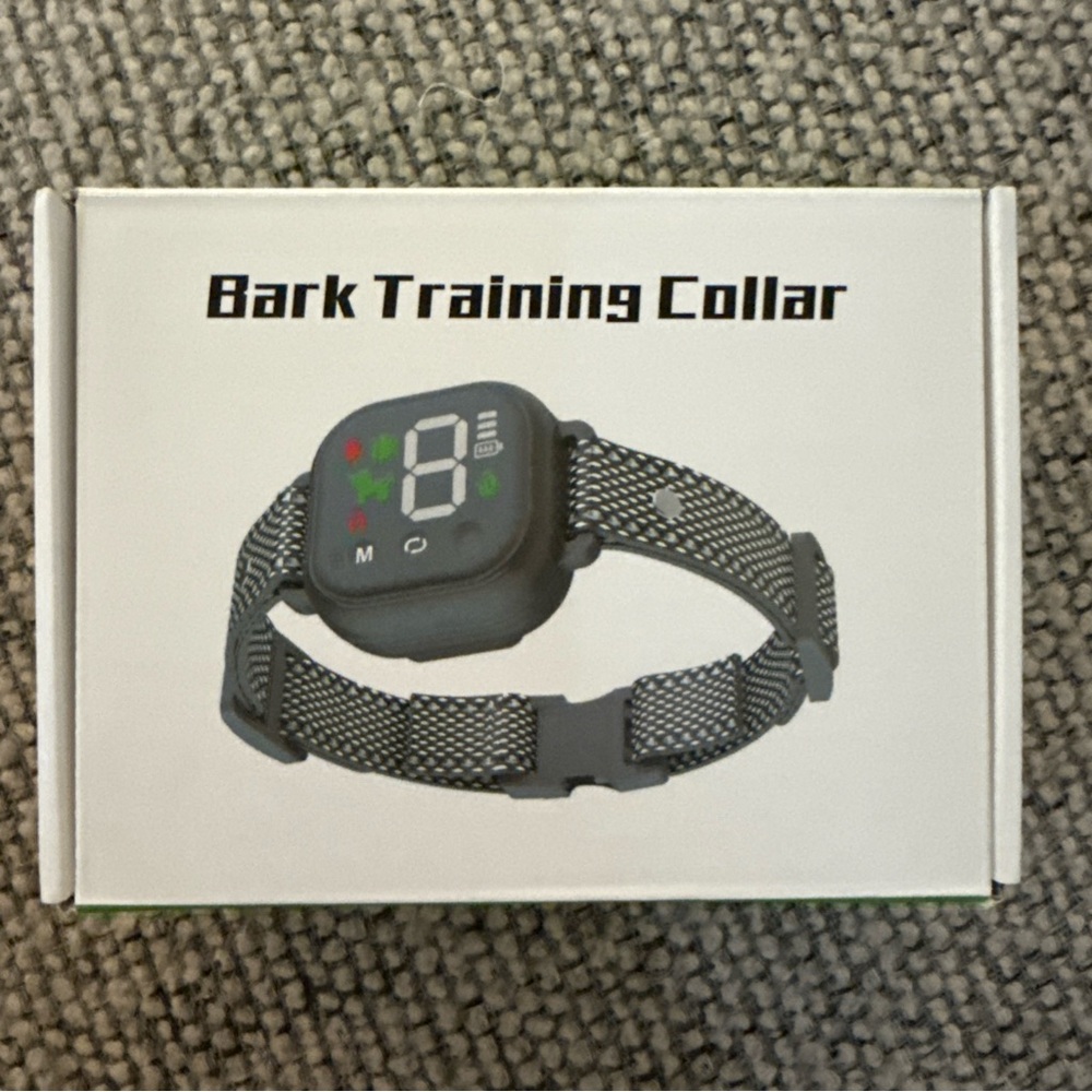 Bark Training Collar Black